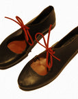 Red - Leather Lace