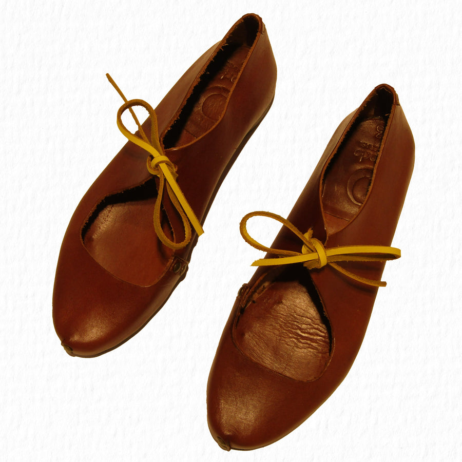 Yellow - Leather Lace