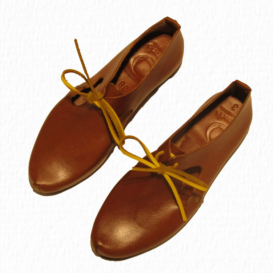 Yellow - Leather Lace