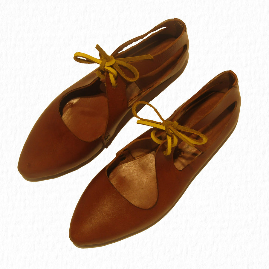 Yellow - Leather Lace